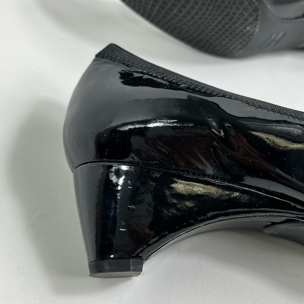 Stuart Weitzman Patent Leather Wedge Shoes - Picture 6 of 12